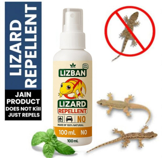 LizardShield – Natural Lizard Repellent Spray ( Pack of 2 + 1 Free )