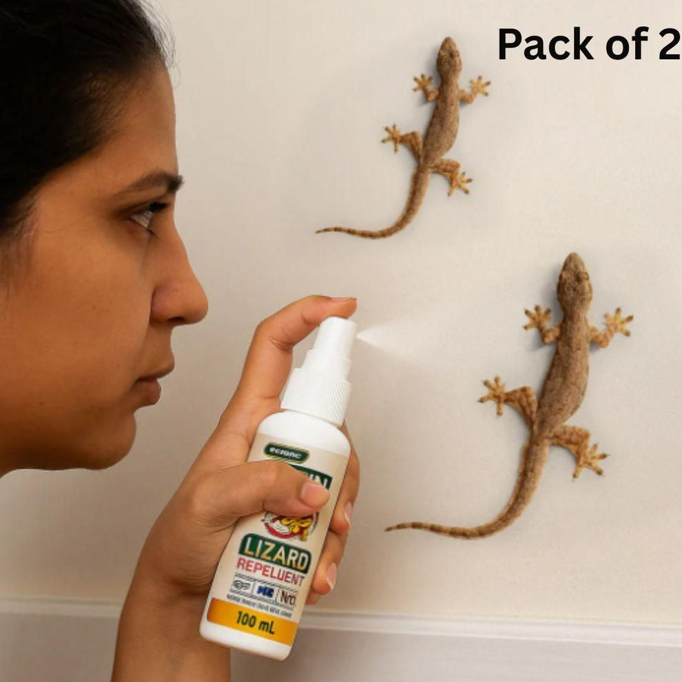 LizardShield – Natural Lizard Repellent Spray ( Pack of 2 + 1 Free )